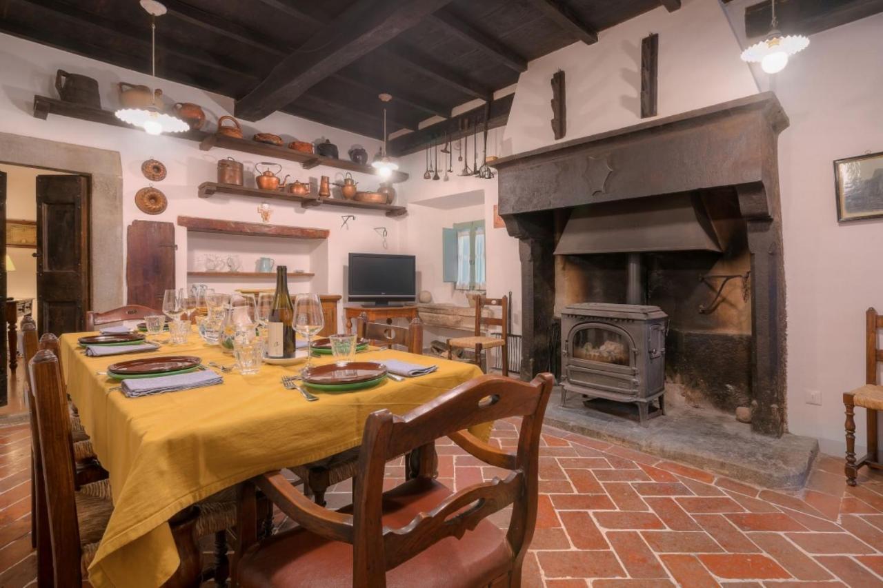 Castello Di Sarna Villa Chiusi della Verna Buitenkant foto