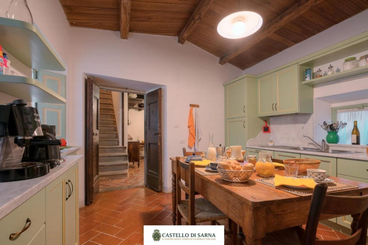Castello Di Sarna Villa Chiusi della Verna Buitenkant foto